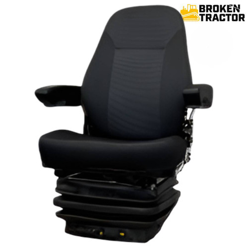 Cloth Mechanical Suspension Seat for John Deere Motor Graders 570B, 670B, 672B, 770B, 772B, 670C, 672C, 770C, 772C, 670D, 672D, 770D, 772D, 870D, 872D