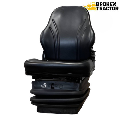 Vinyl Air Suspension Seat for Caterpillar Crawler Loaders, Dozers & More 939C, 943, 953, 963, 973, 953B, 963B, 953C, 963C, 973C, D3C, D3G, D4C, D4G