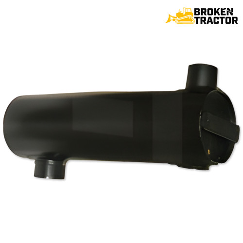 Cat 416C backhoe non-turbo muffler assembly — 1125089