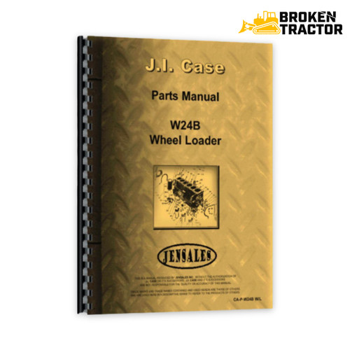Case W24B Wheel Loader Parts Manual