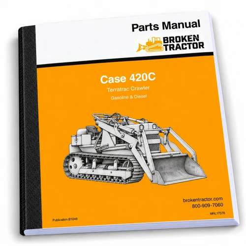 Case 420C Crawler Parts Manual