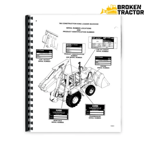 Case 780CK Parts Manual - sample page 5