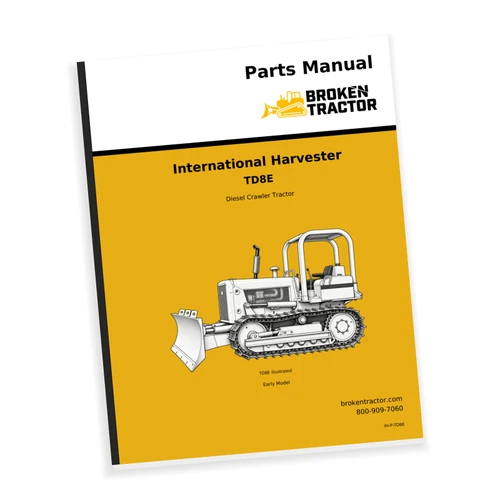 IH TD8E Crawler Parts Manual