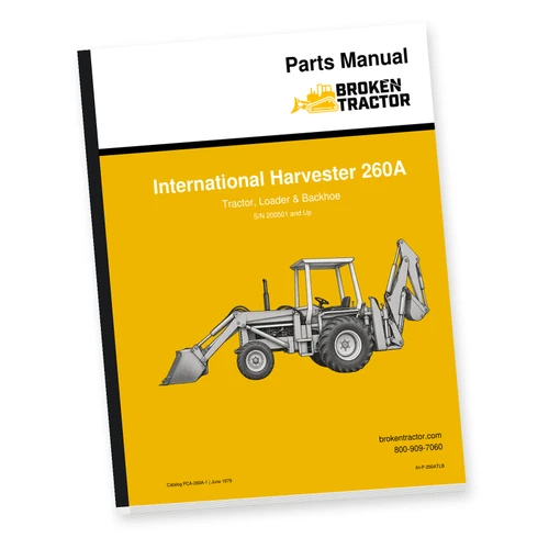 IH 260A Tractor Parts Manual