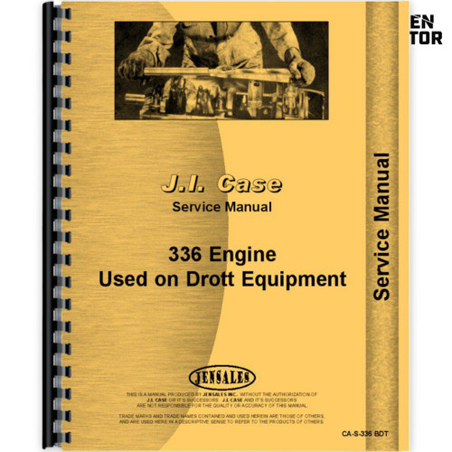 Case 336 Bdt, 35 Series B Service Manual