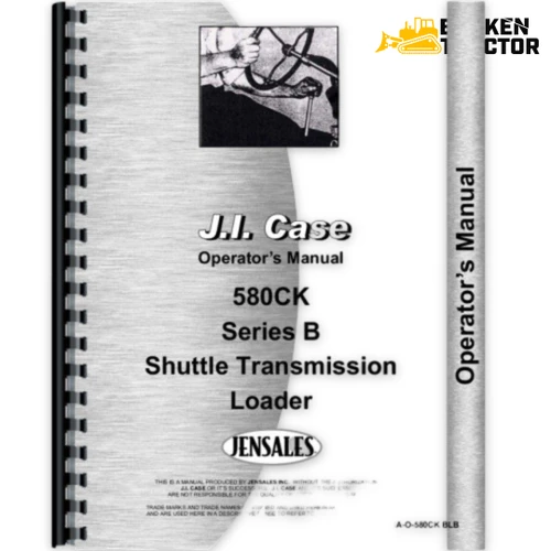 Case 580B Operator's Manual