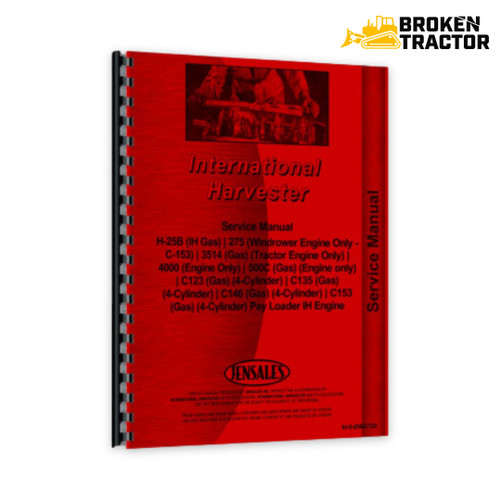 IH C123, C135, C146 Service Manual