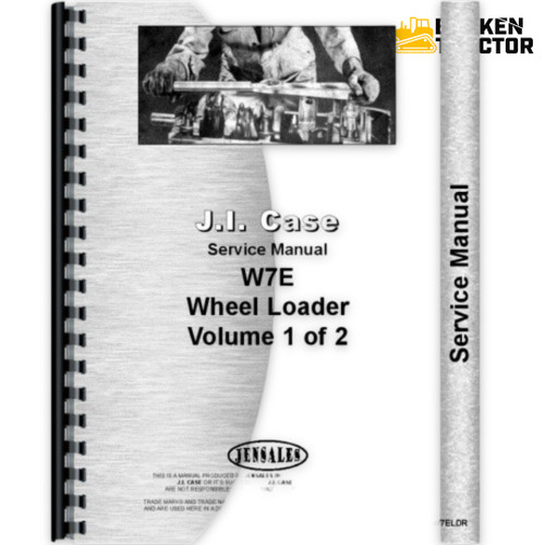 Case W7E Wheel Loader Service Manual