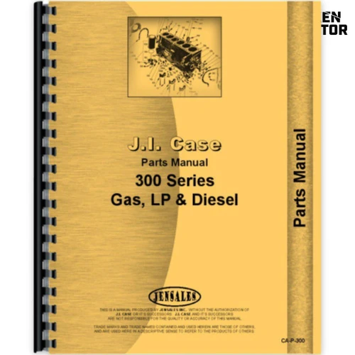 Case 301, 300 Series, 310 Parts Manual