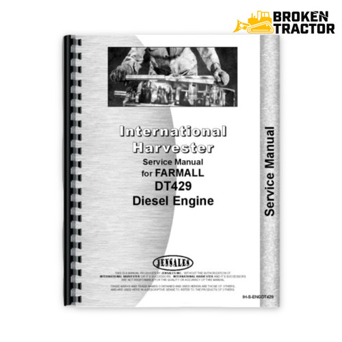 IH TD20B, 4100, 4156 Engine Service Manual