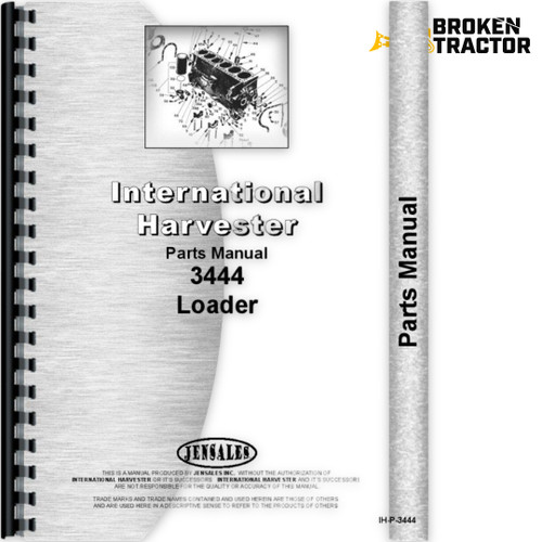 IH 3444 Parts Manual