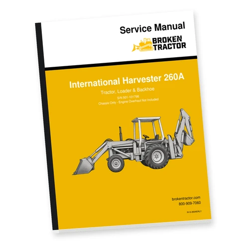 IH 260A Tractor Service Manual
