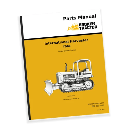 IH TD8E Parts Manual