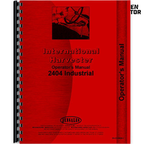 IH 2404 Operator's Manual