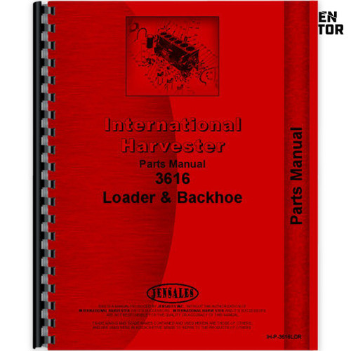 IH 3616 Parts Manual