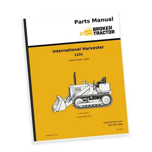 IH 125C Parts Manual