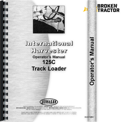IH 125C Operator's Manual