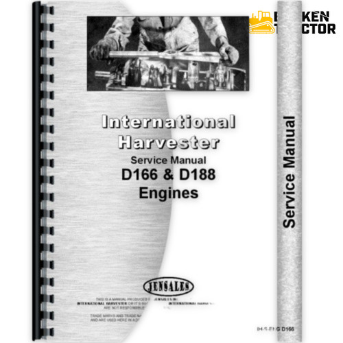 IH D166, D188, S7B Service Manual