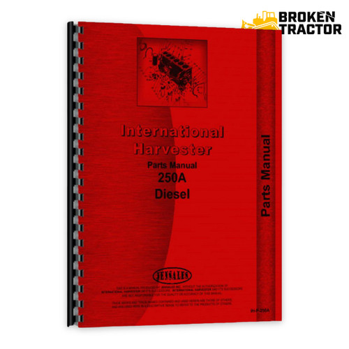 IH 250A Parts Manual