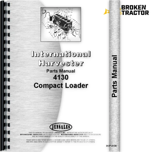 IH 4130 Parts Manual