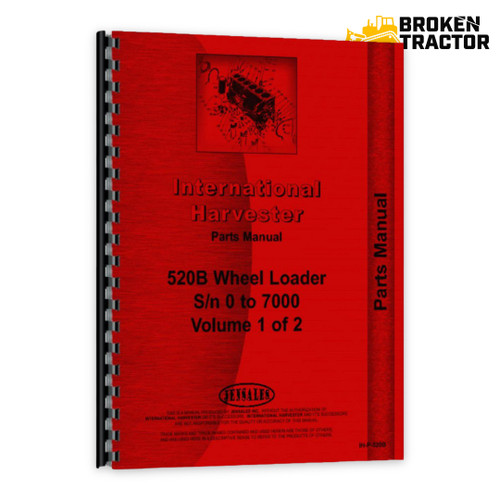 IH 520B Parts Manual