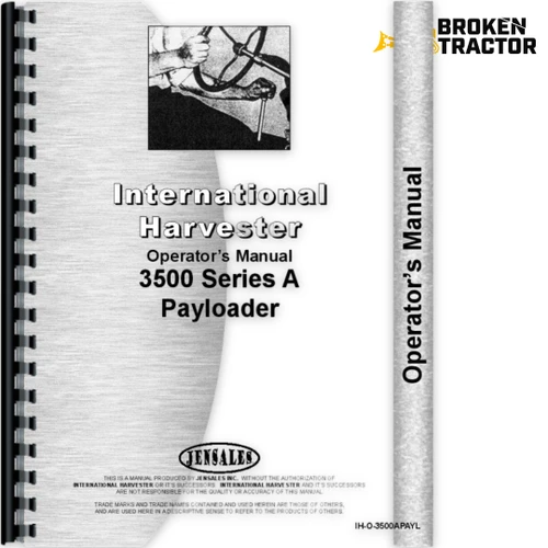IH 3500A Operator's Manual