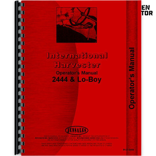 IH 2444 Operator's Manual