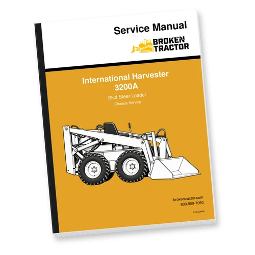 IH 3200A Skid Steer Service Manual