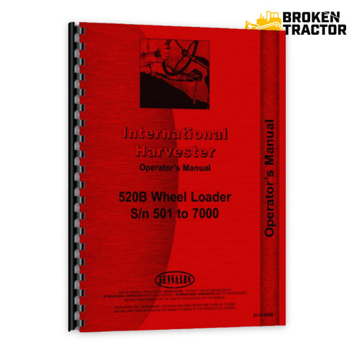 IH 520B Operator's Manual