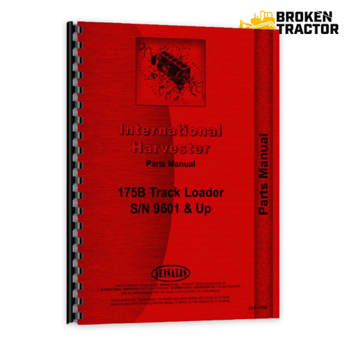 IH 175B Parts Manual