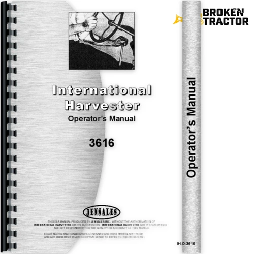 IH 3616 Operator's Manual