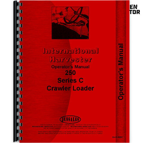 IH 250C Operator's Manual