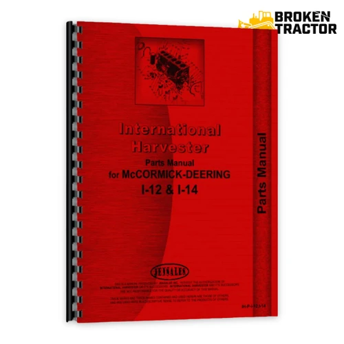 IH I-12, I-14 Parts Manual