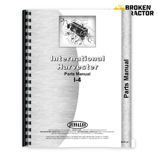 IH I-4 Parts Manual