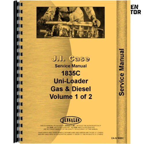 Case 1835C Uniloader Service Manual