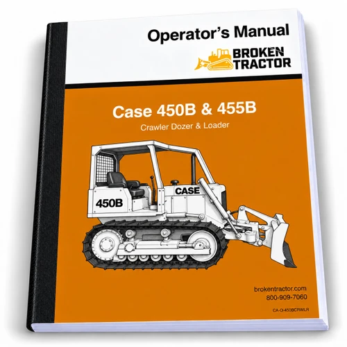 Case 450B Crawler, 455B Crawler Operators Manual