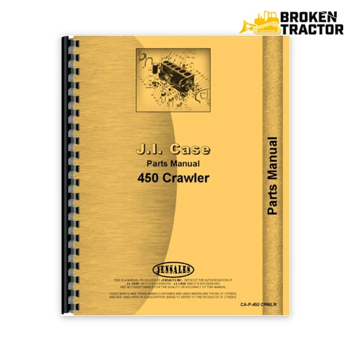 Case 450 Crawler Parts Manual