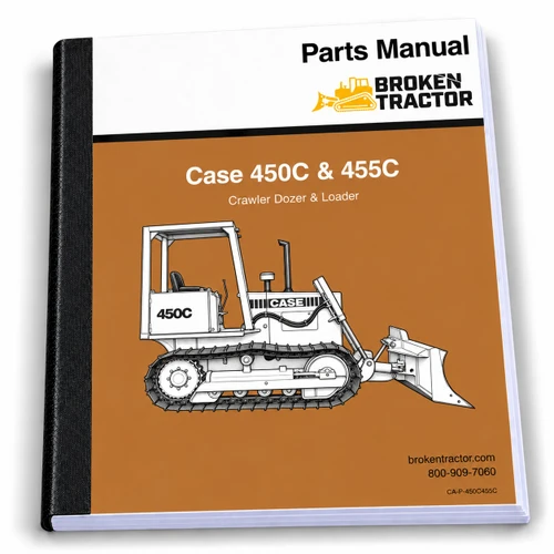Case 450C Crawler, 455C Crawler Parts Manual