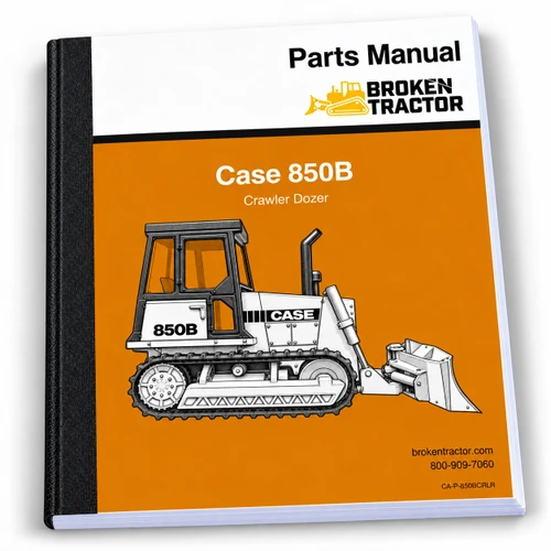 Case 850B Crawler Parts Manual