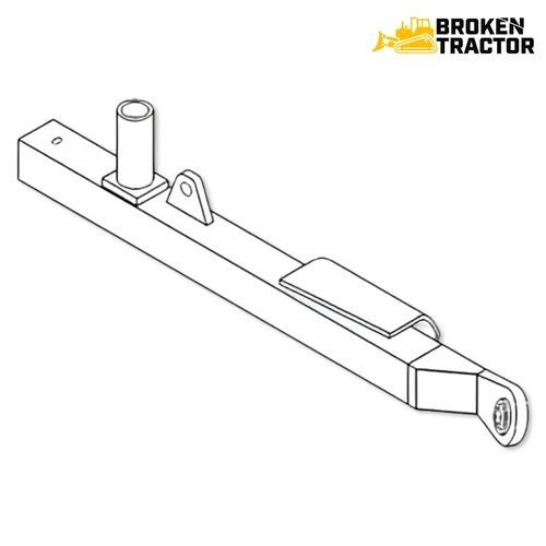 John Deere right hand lower pull arm front half AR32547