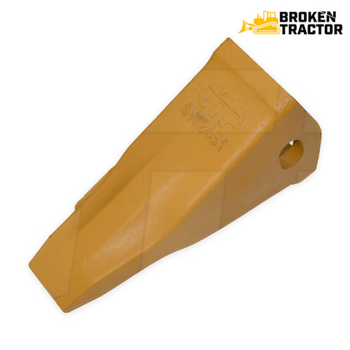 Cat D8L, D8N, D8R, D8T, D9N, D9R Dozer R450 Ripper Tip 9W2451 – Centerline Short