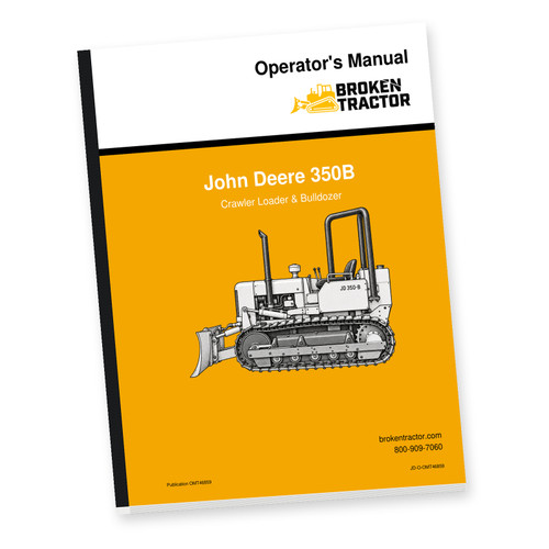 John Deere 350B Crawler Operators Manual
