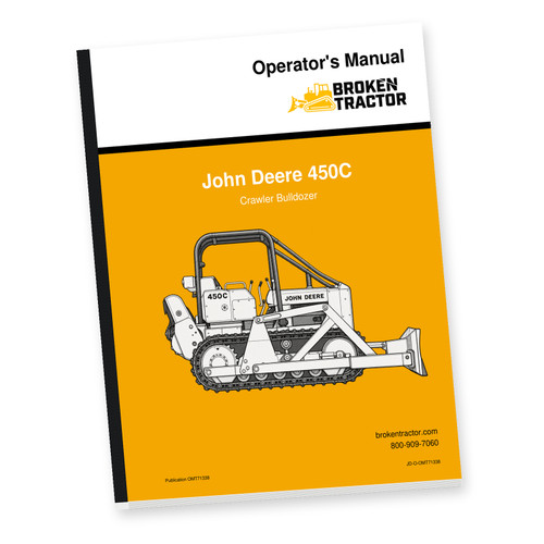 John Deere 450C Crawler Bulldozer Operators Manual