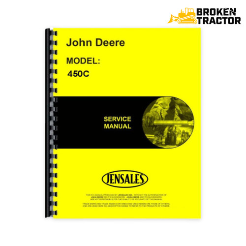 John Deere 450C Crawler Service Manual