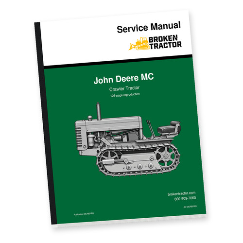 John Deere MC Crawler Service Manual