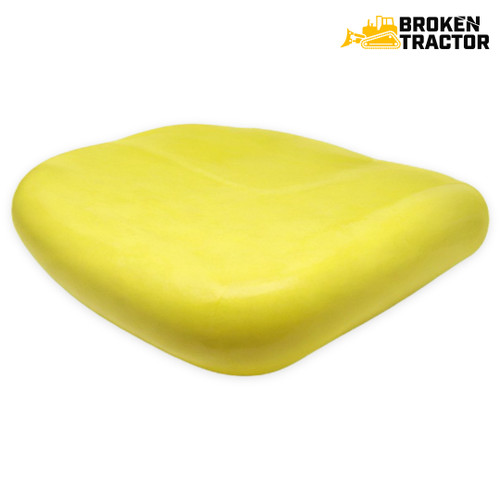 Seat Bottom Cushion, Yellow, Vinyl for John Deere 644EZ, 605C, 1050J & more – AL117332