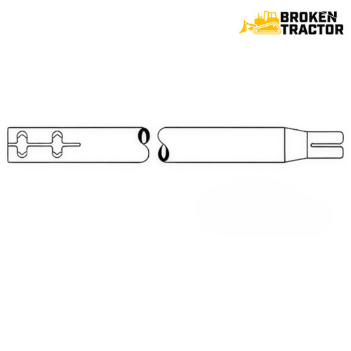 Tube, Tie Rod for John Deere 6410, SE6010 & more – L64250