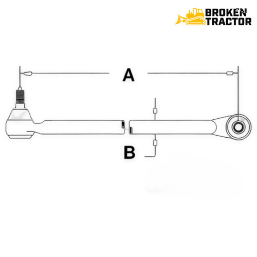 Drag Link Assembly for John Deere 300, 1020 & more – AR68818