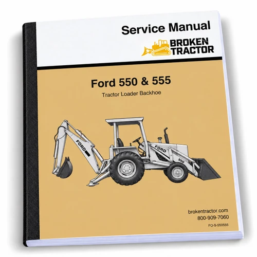 Ford 550, 555 Service Manual