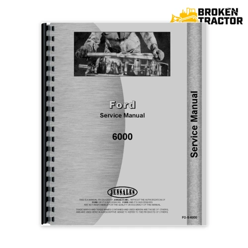 Ford 6000 Tractor Service Manual
